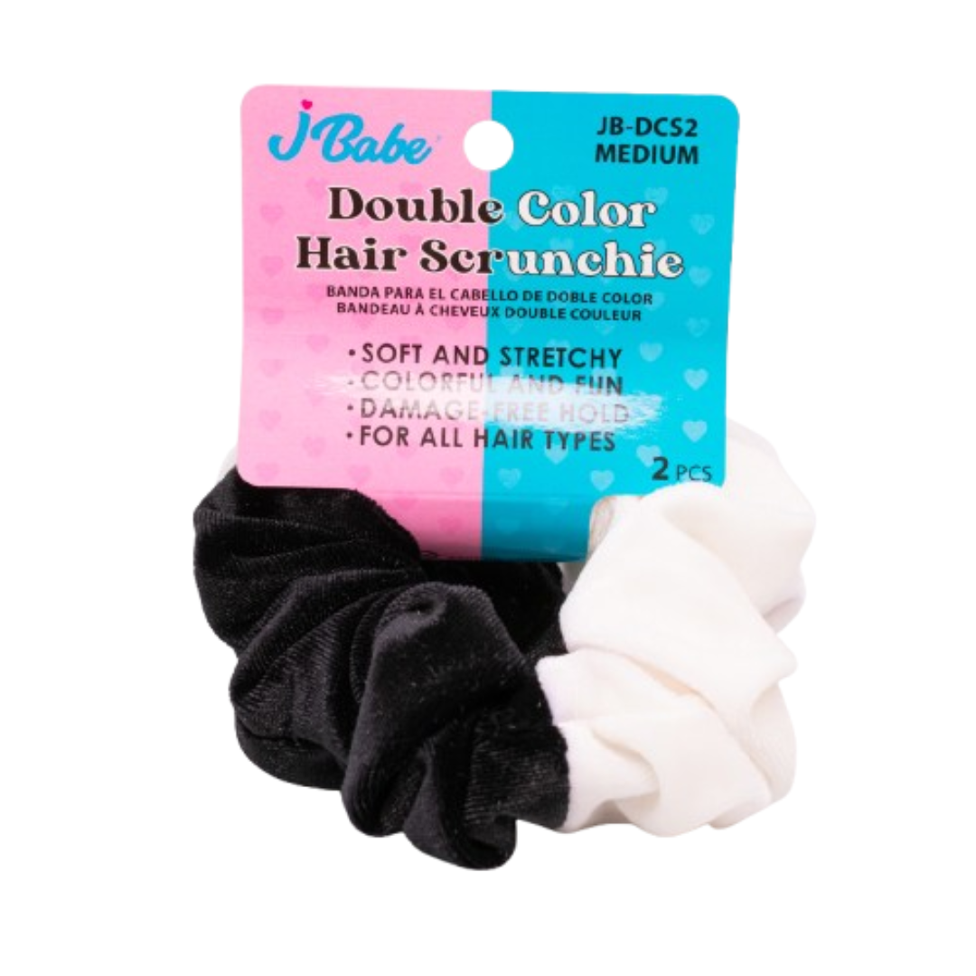 Double Color Velvet Scrunchies